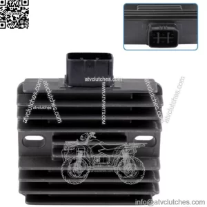 Rectifier Regulator For Suzuki LTA400 LT-A400 Eiger 2WD 4WD 32800-38F10 02-2007 (For: More than one vehicle)
