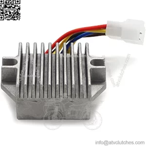 Voltage Regulator Rectifier suitable for John Deere AM126304 AUC12632 M70121 M97348 for John Deere X595 X700 X720 X724 X728 X729 F510 F525 F735 4x2 Gator 6x4 Gator CS Gator CX Gator and TS Gator