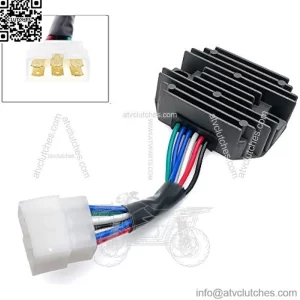 Voltage Regulator Rectifier Replacement 435-180 for JOHN DEERE 240 245 265 Lawn Tractor 345 F525 F735 Gx345 Lx176 X495 X575 X700 X720 Cs Cx Ts Gator AM108848 AM126304 M70121 M97348 14029