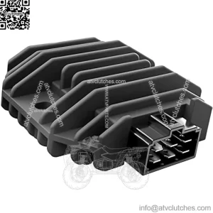 DC 12V 6 Pin Voltage Regulator Rectifier Replaces for for John Deere F510 F525 F710 F725 F735 F911 GS75 X475 X478 front Mower for Gator 4x2 6x4 CS TS with 20 AMP charging system