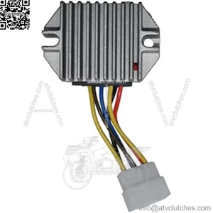 M97348 AM126304 Voltage Regulator for John Deere GT242 GT262 GT275 GX345 F510 Lawn & Garden Tractors AM108848 AUC12632 M70121 M97348 AM101046 240,265,425,445