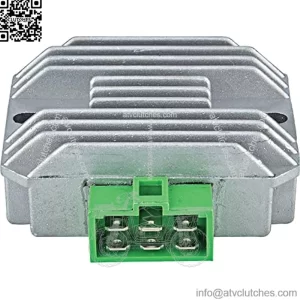 230-58018 Voltage Regulator Rectifier Compatible With/Replacement For Kawasaki Gator 425 445 F911, Gator 6X4 ALL 18HP M97348, Kawasaki 21066-2070, M97348 ESP2317 230-58018