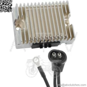 Drag Specialties Chrome Solid-State Voltage Regulator Harley Big Twin 1989-1999 (For: Harley-Davidson)