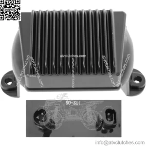 Drag Black Solid State Voltage Regulator 45A/60A Harley Touring 06-08 74505-06 (For: Harley-Davidson)