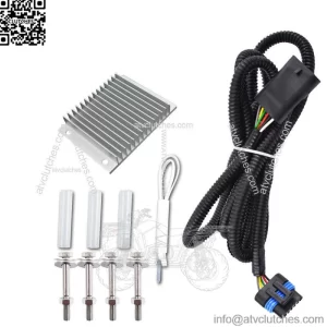 For Chevy GMC Fuel Pump Driver Module PMD Relocation Kit Set 6.5L Diesel 904-104