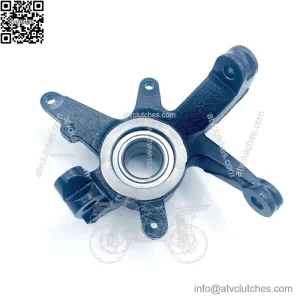 Steering Knuckle Front Left For Hisun 700cc 500c SUPERMACH MENARDS QLINK MASSIMO Electrophoretic black paint