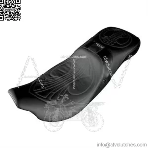 Danny Gray AirHawk Weekday 2-Up XL Seat For Harley