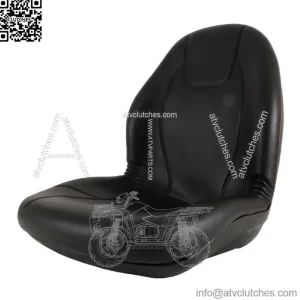 New Complete Tractor Seat 3010-0058 For Black Medium Back 15" Height