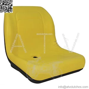 Yellow High Back Seat Fits John Deere Lawn Mower Models L118 L120 L130 L135 L145