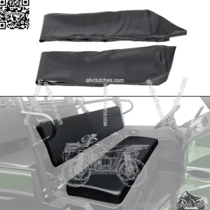 For Kawasaki Mule 4000 4010 4X4 SE Diesel 2009-2019 Black Seat Cover