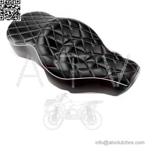 Rider Passenger Tour Seat 2 Up for Harley Sportster XL 883 1200 Iron 48 72 04-19