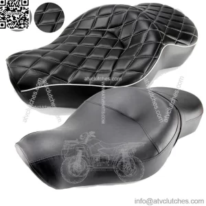 Two-up Driver Rider Passenger Seat For Harley Sportster XL 883 1200 72 48 04-21