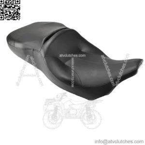Two-Up Rider Driver & Passenger Seat w/ Slot For Harley Electra Glide 1997-2007