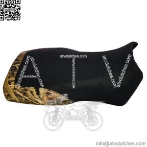 Polaris ATV black & camo non slip seat cover 1995 1998 1999 2000 - 2009
