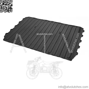 KEMIMOTO Rear Liner Mat Cargo Bed Mat for Polaris Ranger Crew XP 1000 2018-2023