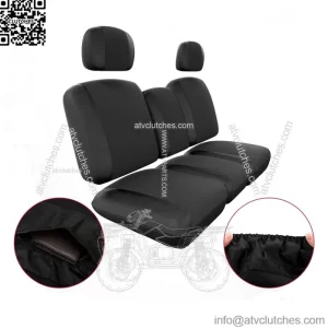 KEMIMOTO 1680D UTV Seat Cover for Can Am Defender HD7 HD9 HD10 DPS 2016-2023