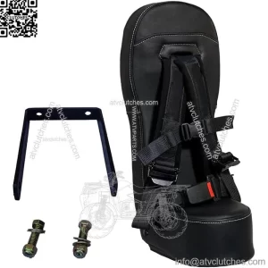 RZR 800/900 Bump Seat (2008-2014) with 4-Point Harness | 2 & 4 Seater | All Mounting Hardware Included | Fits Front Or Rear | Easy Install