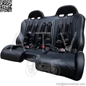 RZR 1000/900 Front or Rear Bench Seat With Harnesses