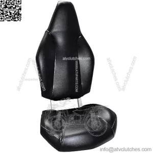 PIT66 New Seat Cover Kit Seat Cover & Base Black Compatible with Polaris RZR 570 800 900 2012-2018/ACE 325 570 2014-2017