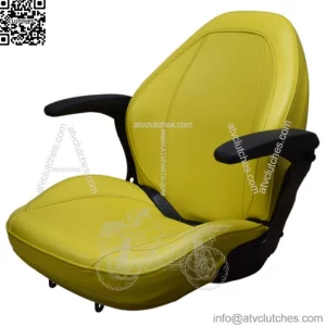 John Deere Lawn Mower Seat w/ Armrests Yellow LX288 LX289 X300 X300R X304 X320