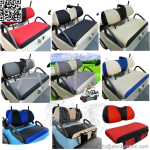 Golf Cart Front Seat Covers for Yamaha Club Car Precedent /Tempo /Onward
