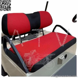 Golf Cart Seat Cover, Polyester Mesh Cover For Yamaha Club Car Precedent Red