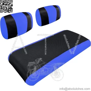 Blue Golf Cart Seat Cover Set for Yamaha G2 G9 G16 G22 Club Car DS Pre-2000