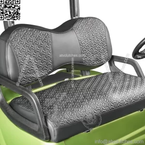 Golf Cart Front Seat Cover Black Stitching for Yamaha G29 Drive Drive2 Leather