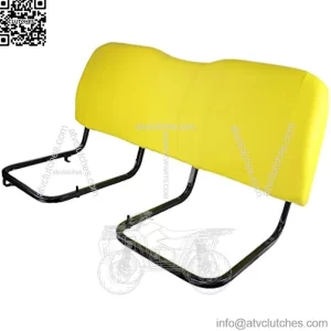 E-AM140623 Yellow Vinyl Bench Seat Back Cushion for John Deere HPX & XUV Gators