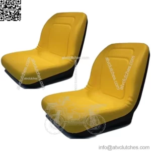(2) HIGH Back Seats for John Deere Gator Model E-Gator CS CX 4x4 Trail HPX TE