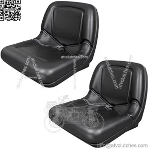 (2 Seats) Black Seat for John Deere Gator CS TS TX 4X2 AM133476