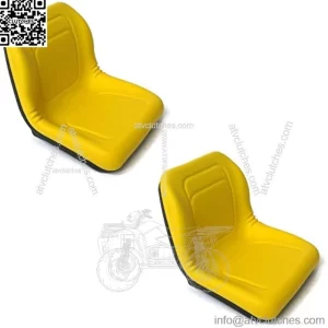 (2) HIGH Back Seats for John Deere Gator TX/TX 4x2 / TX Turf/TX 4x2 Turf UTV
