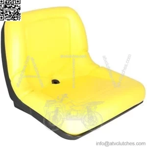 Bucket Seat - Vinyl Yellow fits John Deere Gator TH 6x4 Gator HPX4x4 Gator Worksite Gator Trail HPX4x4 Gator Trail Gator XUV 620i Gator 4x2 Gator 6x4 Gator TX Turf