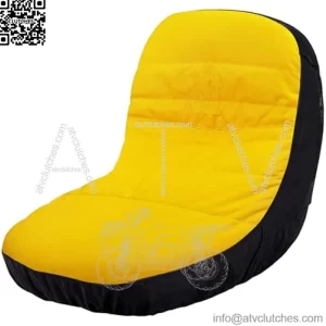 Seat Cover (Large) LP92334 Fits John Deere Mower up to 16.5" - 18" High (Waterproof) (Four Convenient Pockets)(Made with Oxford 600d Fabric) Comes with Storage Pouch
