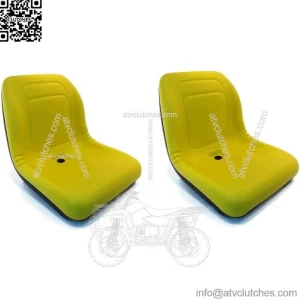 Set-of-2-High-Back-Seats-for-John-Deere-Trail-Worksite-amp-Turf-Gator-4X2 6X4 LGT100YL