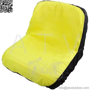 E-P92324 Yellow Seat Cover Used W/ Seats with 15" Backrest for John Deere 4X2 Gator (s/n 019951>), CS Gator (s/n 040000>), TS 4X2 Gator