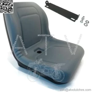 Gray High Back Seat fits John Deere Gator CS, CX, 4x2 HPX, 4x4HPX,4x4 Trail HPX