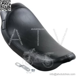 Le Pera LePera Silhouette Smooth Black Vinyl Solo Seat Harley 1996-2003 Dyna FXD (For: Harley-Davidson)