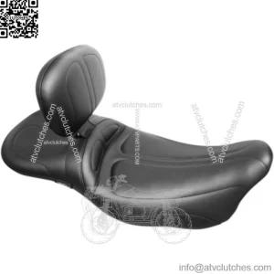 LePera Maverick Daddy Long Legs 2 Up Seat w/ Backrest Touring 2008-2020 Harley (For: Harley-Davidson)