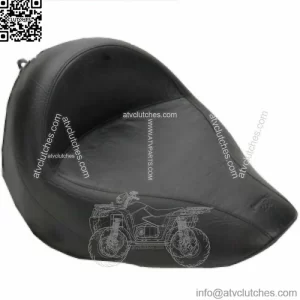 Mustang Vintage Solo Seat Black 2006-2017 Harley Fatboy Softail 200 Tire 76244 (For: Harley-Davidson)