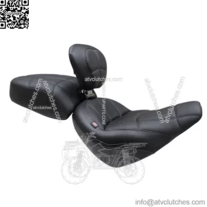 Mustang Black Standard Touring Solo Driver Seat 2018 Harley Softail FXBB (For: Harley-Davidson)