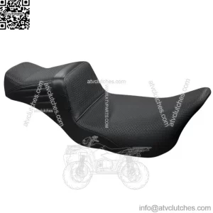 Le Pera Black Tailwhip Daddy Long Legs 2 Up Basket Weave Seat Harley Touring 08+ (For: Harley-Davidson)