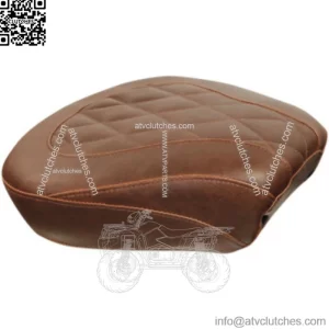 Mustang Wide Tripper Brown Diamond Pillion Passenger Rear Seat Harley Touring (For: Harley-Davidson)