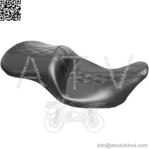 Le Pera Black Diamond Outcast 2 Up Daddy Long Legs Seat 2008-2020 Harley Touring (For: Harley-Davidson)