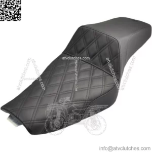 Saddlemen Step 2 Up Front Lattice Stitch Seat 3.3 Tank Harley 2004+ XL Sportster (For: Harley-Davidson)