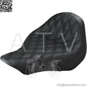 Saddlemen Black Renegade Lattice Stitch Solo Seat Harley 13-17 Softail Breakout (For: Harley-Davidson)