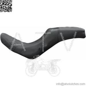 Danny Gray Airhawk Weekday 2-Up XL Vinyl Diamond Stitch Seat Harley 18+ Softail (For: Harley-Davidson)