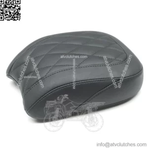Mustang Black Wide Tripper Passenger Seat Pillion Harley Softail FXLR FLSB 18+ (For: Harley-Davidson)