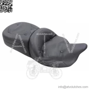 Mustang Super Touring One-Piece Regal Seat With Receiver 08-2020 Harley Touring (For: Harley-Davidson)