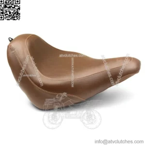 Mustang Brown Wide Tripper Solo Front Driver Seat Harley Softail Slim M8 2018+ (For: Harley-Davidson)